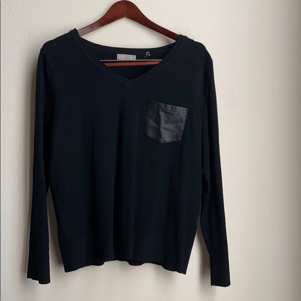 Dressy black sweater